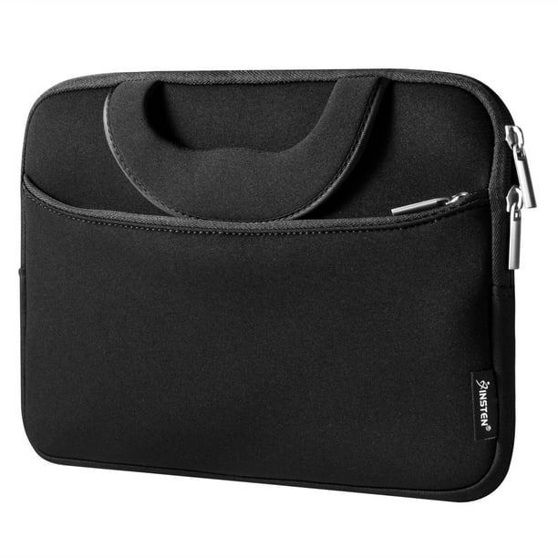 11 Felt Laptop Notebook Bag with Handle and Pocket Computer Case Fashion Shockproof Tablet Light Gray 